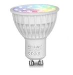 LED spot RGB + CCT - 4W GU10 - FUT103 Mi-light 2.0, Nieuw, Ophalen of Verzenden, Led-lamp, Minder dan 30 watt