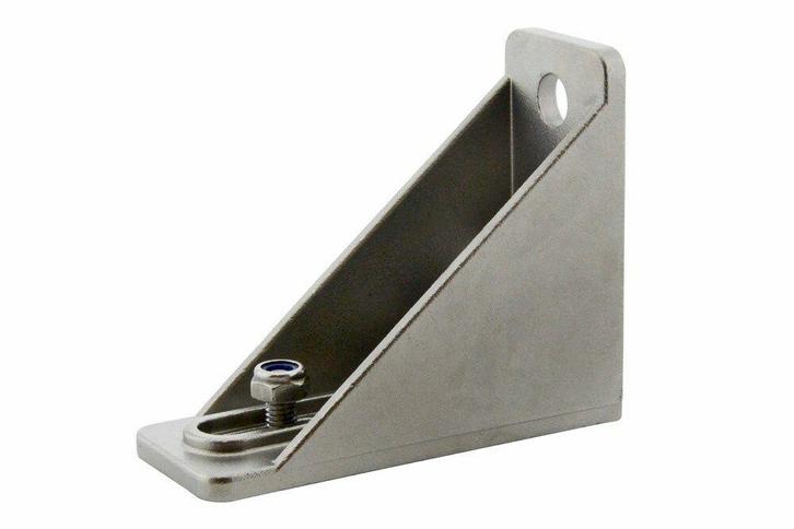 OUTLET Henderson 5H/SS-Soltaire wanddrager dubbel rvs, zwaar, Doe-het-zelf en Verbouw, Overige Doe-het-zelf en Verbouw, Ophalen of Verzenden