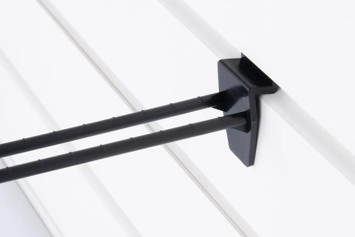15cm - Dubbele Lamellenwand Displayhaak / Slatwall Blist..., Zakelijke goederen, Kantoor en Winkelinrichting | Winkel en Inventaris