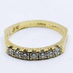 Ring - 18 karaat Geel goud - 0.36ct. tw. Diamant, Nieuw