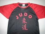 Judo Shirt rood / zwart maat 128, Sport en Fitness, Nieuw, Ophalen of Verzenden