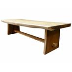 Boomstamtafel 300x90xH77,5 cm - bladdikte 10 cm, Ophalen of Verzenden, Nieuw