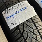 2 x Semperit 175-65-15 Winterbanden 7mm, Auto-onderdelen, Banden en Velgen, Gebruikt, 15 inch, 175 mm, Band(en)