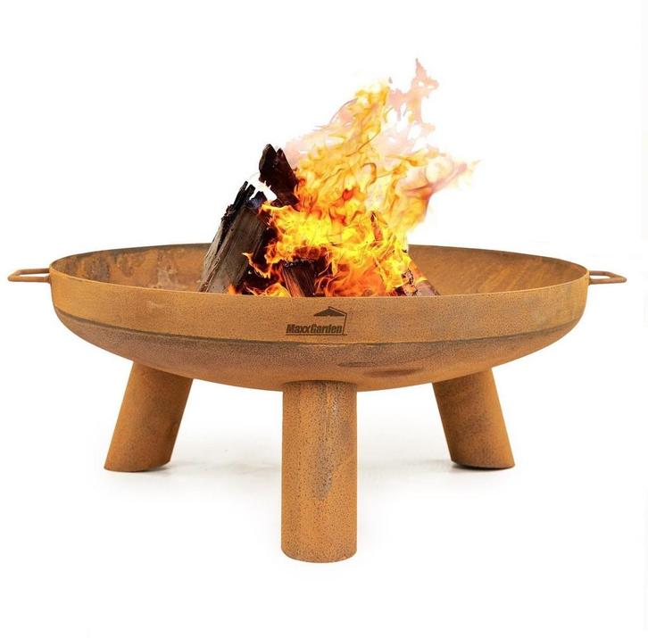 MaxxGarden Vuurschaal op standaard - Driepoot - Cortensta..., Tuin en Terras, Vuurschalen, Nieuw, Verzenden