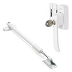 2x Raamsluiting met slot en blinde bevestiging  +, Verzenden, Nieuw