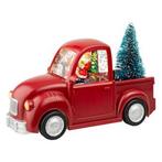 Kerstlantaarn auto met kerstman | Lumineo | 14 cm, Diversen, Kerst, Verzenden, Nieuw