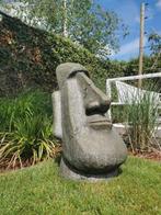 sculptuur, XL Moai - Paaseiland - 64 cm - Polystone, Antiek en Kunst