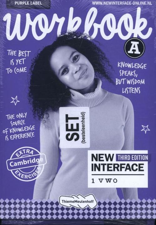 New Interface 1 vwo Combipakket Werkboek  tota 9789006629668, Boeken, Schoolboeken, Zo goed als nieuw, Verzenden