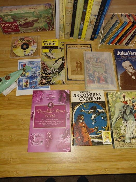 Jules Verne - Mooie collectie van en over Jules Verne -, Antiek en Kunst, Antiek | Boeken en Bijbels