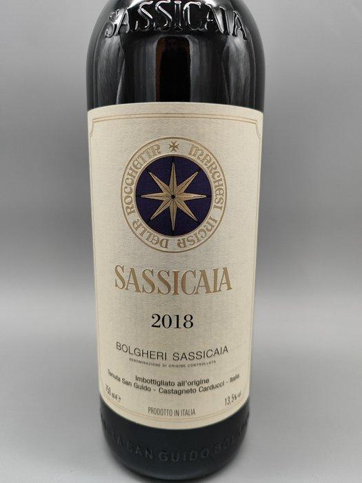 2018 Tenuta San Guido, Sassicaia - Super Tuscans - 1 Fles, Verzamelen, Wijnen
