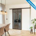 Stalen Schuifdeur met koofsysteem Brons 5 Vlaks rond Maatwer, Nieuw, Metaal