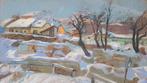 Jeno Szigeti (1881-1944) - Sneeuwlandschap in Hongarije, Antiek en Kunst, Kunst | Schilderijen | Klassiek