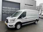 Ford Transit 350 2.0 TDCI 185PK Aut. L3H2 Limited, Auto's, Ford, Automaat, Stof, Gebruikt, Euro 6