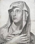 Claude Mellan (1598-1688) - Busto della Vergine Maria