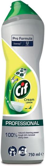 Cif Cif - schuurcrème lemon - flacon van 750 ml, Ophalen of Verzenden
