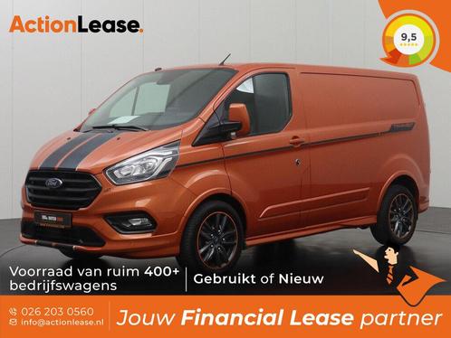 Ford Transit Custom Bestelbus L1 H1 2019 Diesel Automaat, Auto's, Ford, Dealer onderhouden, Te koop, Zwart, Automaat, Financial lease