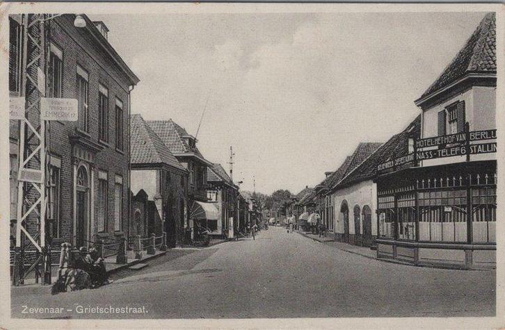 ZEVENAAR - Grietschestraat, Verzamelen, Ansichtkaarten | Nederland, Verzenden