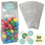 Fako Bijoux® - Uitdeelzakjes Met Sluitstickers - 50 Stickers, Verzenden, Nieuw