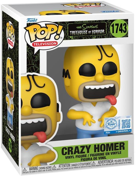 Funko Pop! - The Simpsons Treehous Of Horror - Crazy Homer, Verzamelen, Poppetjes en Figuurtjes, Nieuw, Verzenden