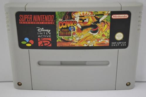 Donald In Maui Mallard (SNES EUR), Spelcomputers en Games, Games | Nintendo Super NES, 1 speler, Zo goed als nieuw, Verzenden