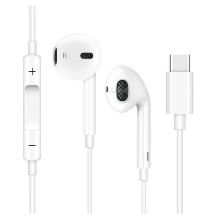 Type-C Universele oordopjes met microfoon, Telecommunicatie, Mobiele telefoons | Oordopjes, In gehoorgang (in-ear), Nieuw, Verzenden
