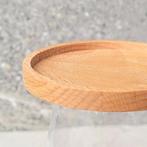 HOCHO Beukenhouten Wijnglas Deksel 90x15 mm – Met Snackpl., Huis en Inrichting, Ophalen of Verzenden, Nieuw