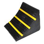 Rubberen wielkeg voor grote vrachtwagen  -  Geel & Zwart  -, Verzenden