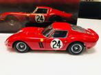 Kyosho 1:18 - Model sportwagen - Ferrari 250 GTO #24 - 2th, Hobby en Vrije tijd, Modelauto's | 1:5 tot 1:12, Nieuw
