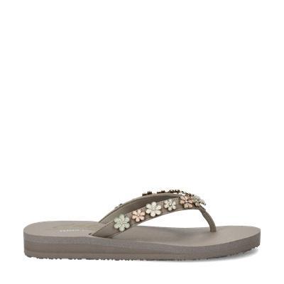 Skechers Meditation slippers voor dames in het Bruin, Kleding | Dames, Schoenen, Slippers, Bruin, Nieuw, Verzenden
