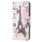 Parijs Eiffeltoren book case hoesje Samsung Galaxy A53