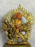 Hayagriva - Brons Verguld - Tibet - 20e eeuw, Antiek en Kunst