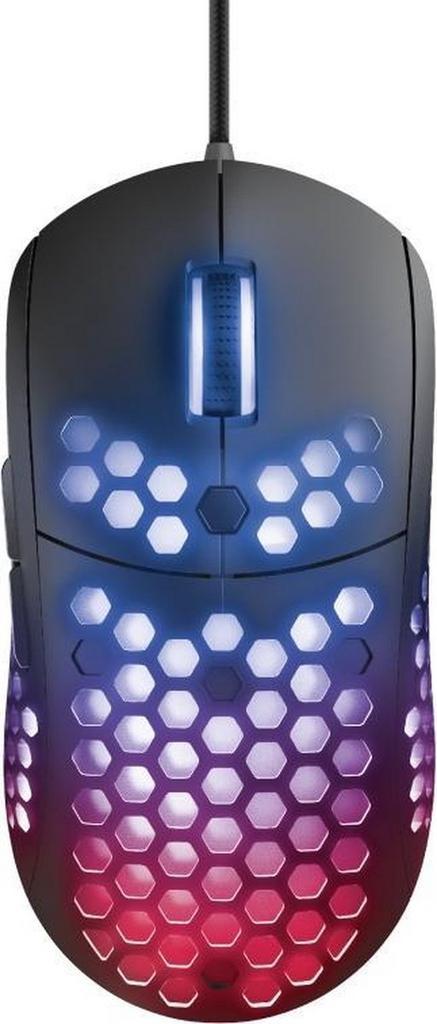 Trust GXT 960 Graphin - Ultra Lichte Gaming Muis - RGB, Computers en Software, Muizen, Verzenden
