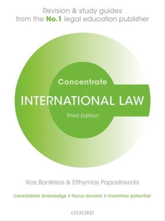 International Law Concentrate 9780198803874 Ilias Bantekas, Boeken, Taal | Engels, Gelezen, Verzenden