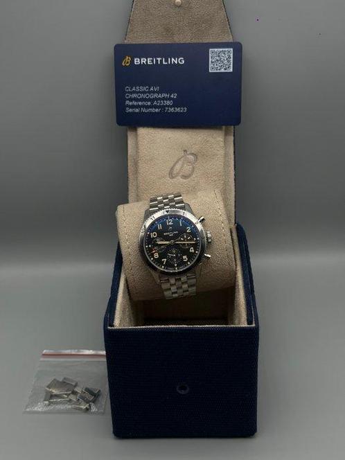 Breitling - Classic AVI Chronograph 42 - A23380 - Heren -, Sieraden, Tassen en Uiterlijk, Horloges | Heren
