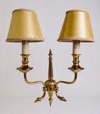 Wandlamp - Bird heads style - Messing, Antiek en Kunst