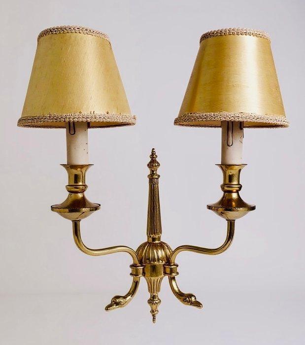 Wandlamp - Bird heads style - Messing, Antiek en Kunst, Curiosa en Brocante