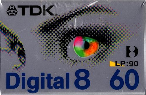 TDK Digital8 SP60/LP90 Videocassette – 60 minuten SP / 90 mi, Doe-het-zelf en Verbouw, Elektra en Kabels, Nieuw, Verzenden