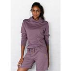 Bench. Loungewear Lang sweatshirt met staande kraag in, Verzenden
