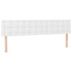 Hoofdborden Wit Kunstleer 100cm - Retourdeal! 67% Korting, Huis en Inrichting, Slaapkamer | Bedden, Overige materialen, Verstelbaar
