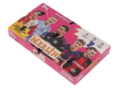 2023/24 Topps UEFA Club Competitions Merlin Chrome Soccer, Verzamelen, Stickers
