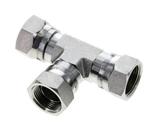 T-koppeling G3/4 Binnendraad Staal hydrauliek 175 bar, Verzenden, Nieuw