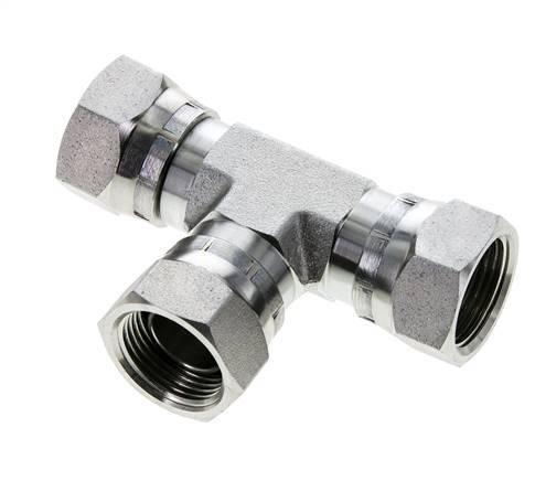 T-koppeling G3/4 Binnendraad Staal hydrauliek 175 bar, Doe-het-zelf en Verbouw, Overige Doe-het-zelf en Verbouw, Nieuw, Verzenden