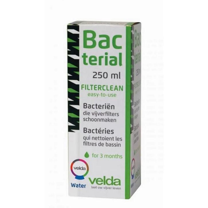 Velda Bacterial Filterclean - 250 ml, Tuin en Terras, Vijvers, Nieuw, Verzenden