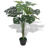 vidaXL Kunst monstera plant met pot 70 cm groen, Huis en Inrichting, Woonaccessoires | Kunstplanten en Kunstbloemen, Verzenden