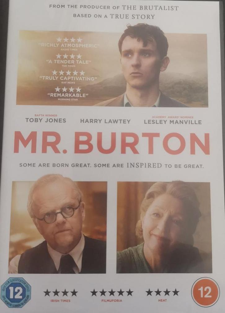 Mr. Burton (Toby Jones)                     Gratis verzenden, Cd's en Dvd's, Dvd's | Tv en Series, Zo goed als nieuw, Drama, Vanaf 12 jaar