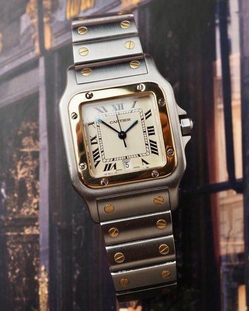 Cartier - Santos Galbée - 187901 - Heren - 1990-1999, Sieraden, Tassen en Uiterlijk, Horloges | Heren