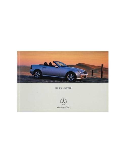 2000 MERCEDES BENZ SLK BROCHURE DUITS, Boeken, Auto's | Folders en Tijdschriften
