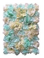 Flowerwall flower wall 40*60cm.  zeegroen lichtblauw aqua, Hobby en Vrije tijd, Ophalen of Verzenden, Nieuw