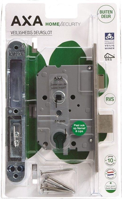 AXA CLINDERSLOT MET SLUITKOM SKG2 7420508155BL, Doe-het-zelf en Verbouw, Hang- en Sluitwerk, Verzenden