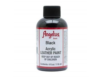Veiling - 12x ANGELUS LEERVERF 118ML BLACK beschikbaar voor biedingen